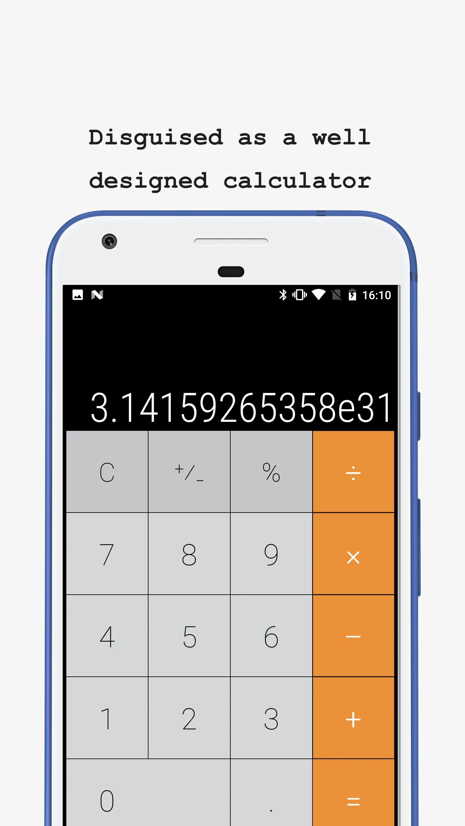 Calculator Photo & Video Vault screenshot